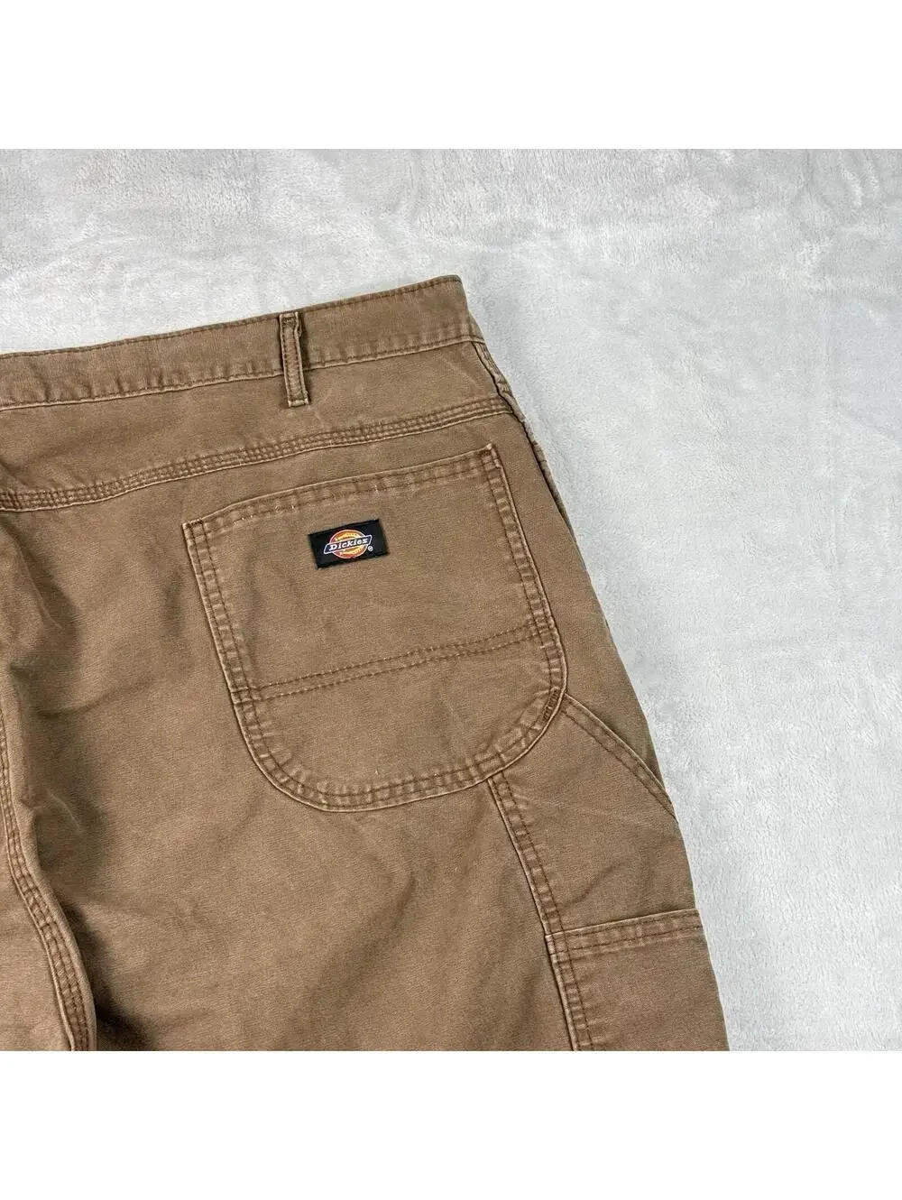 Dickies Carpenter Shorts Brown Workwear Utility Loose Fit Mens W46 Skate Casual